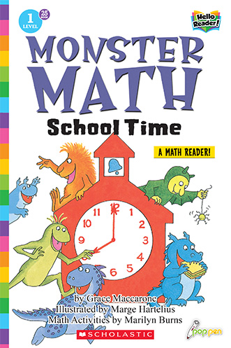 25: Monster Math: School Time (Hello Reader! Lvl. 1)