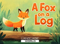 A Fox on a Log