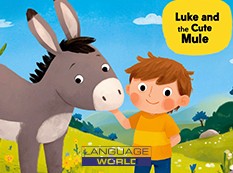 Luke and the Cute Mule