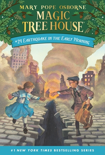 #24: Earthquake in the Early Morning (Magic Tree House)
