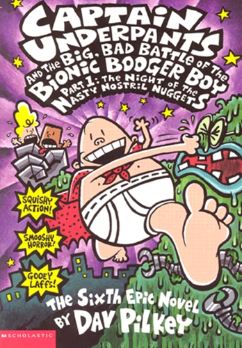 #6 Captain Underpants and the Big,Bad Battle of the Bionic Part1